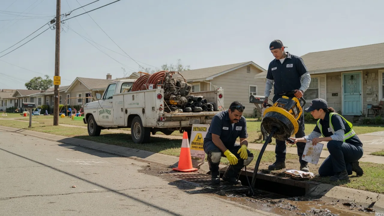 Drain Cleaning in May, OK near me